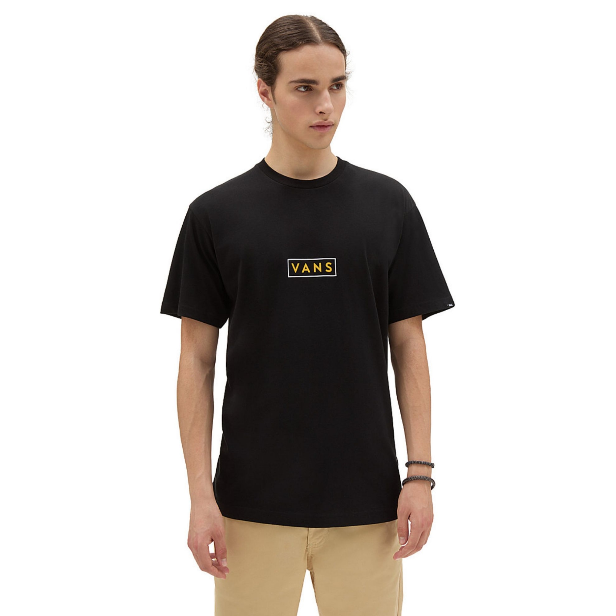T-SHIRT JERSEY   BLACK VANS CHECK
