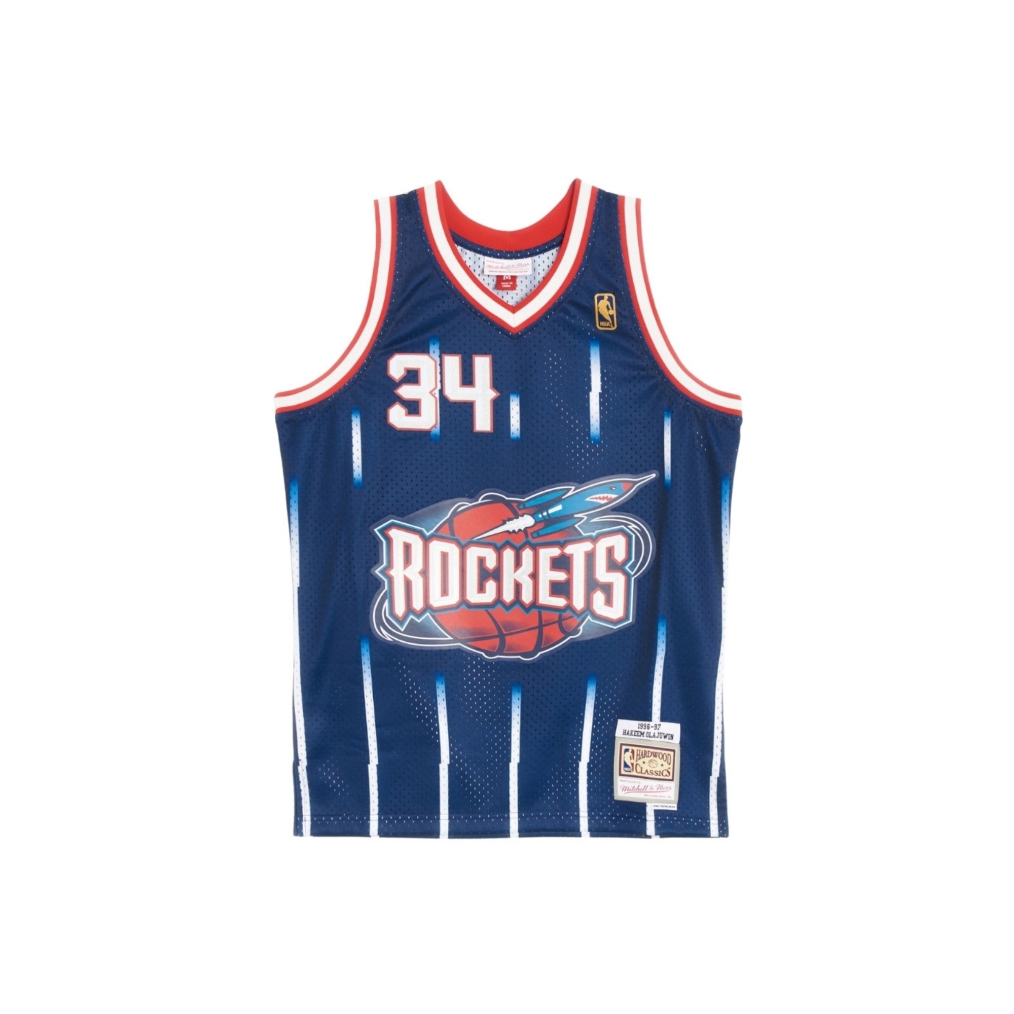 Maglia NBA Houston Rockets 96 Hakeem Olajuwon