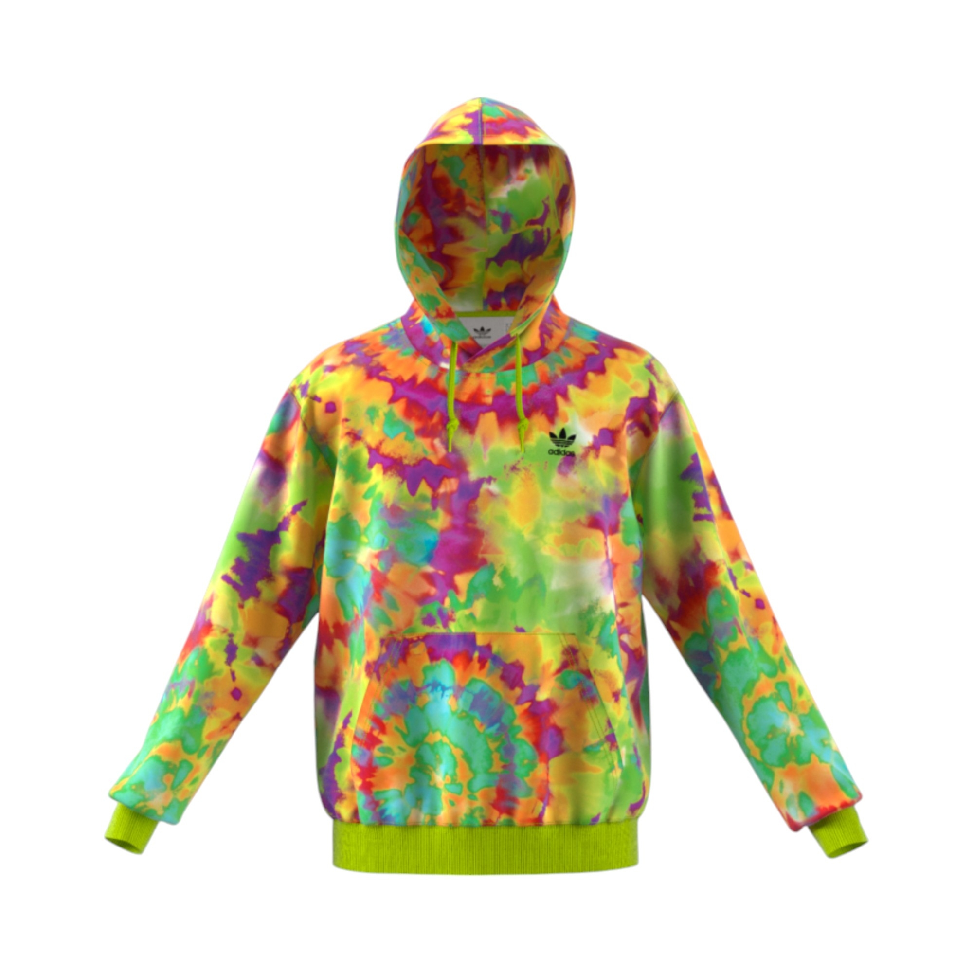 Tie-Dyed Allover Print