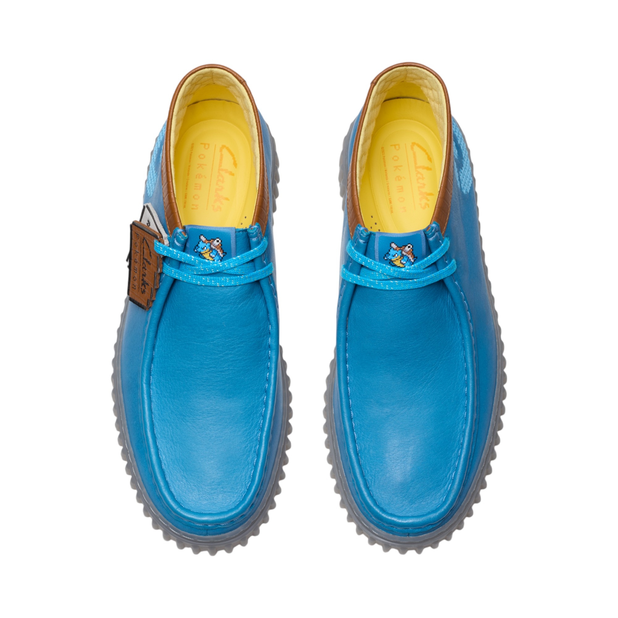 LEATHER          BLUE