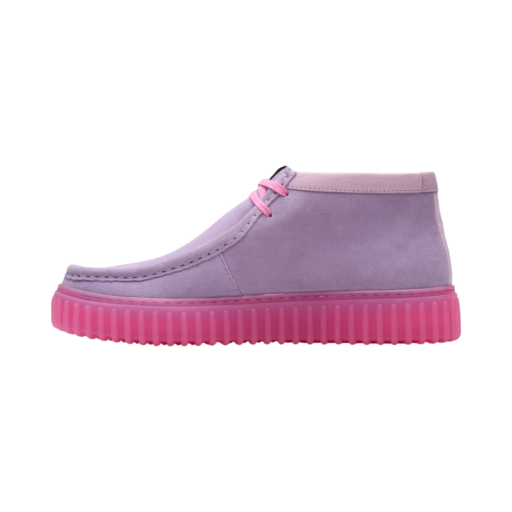 LEATHER          GREY/PINK