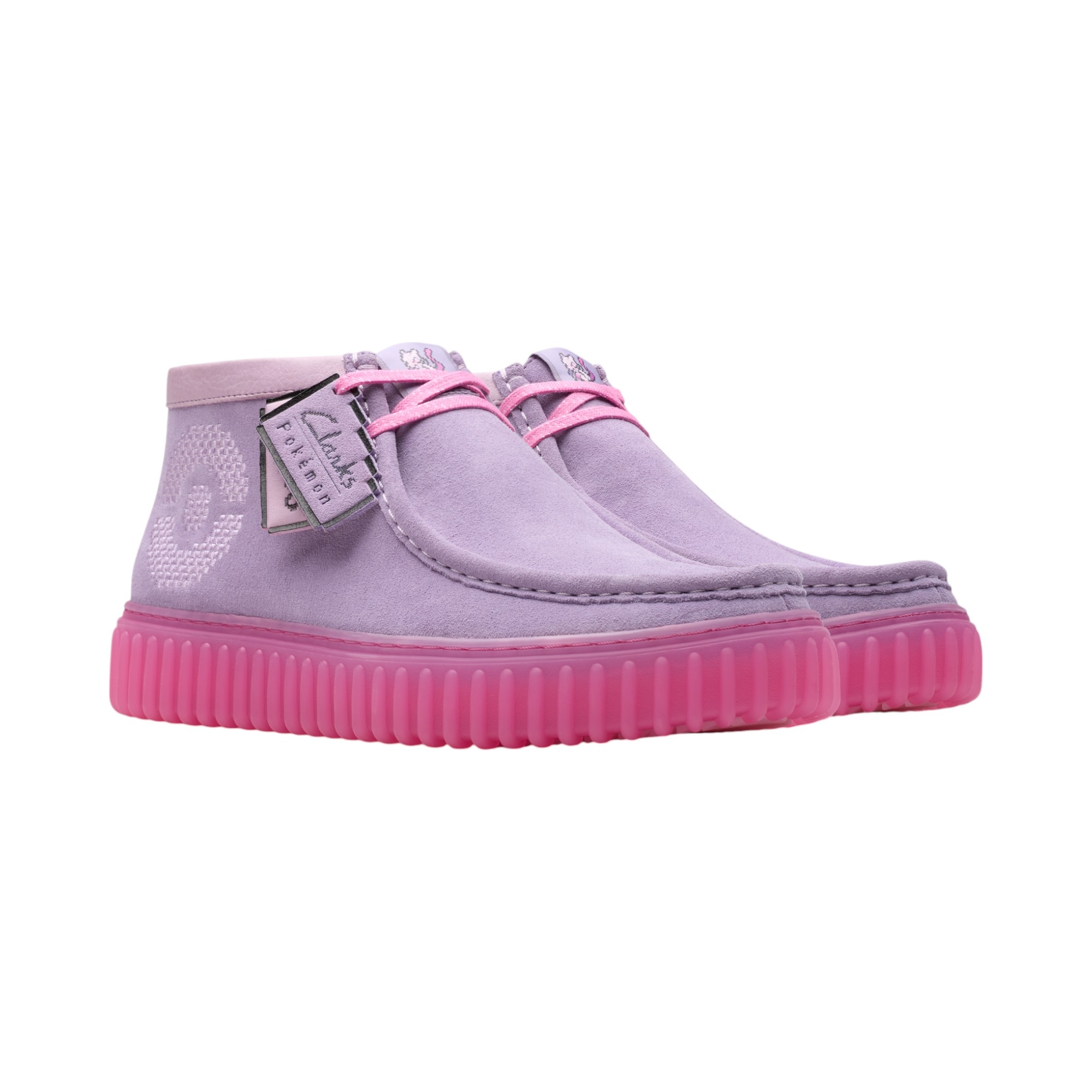 LEATHER          GREY/PINK
