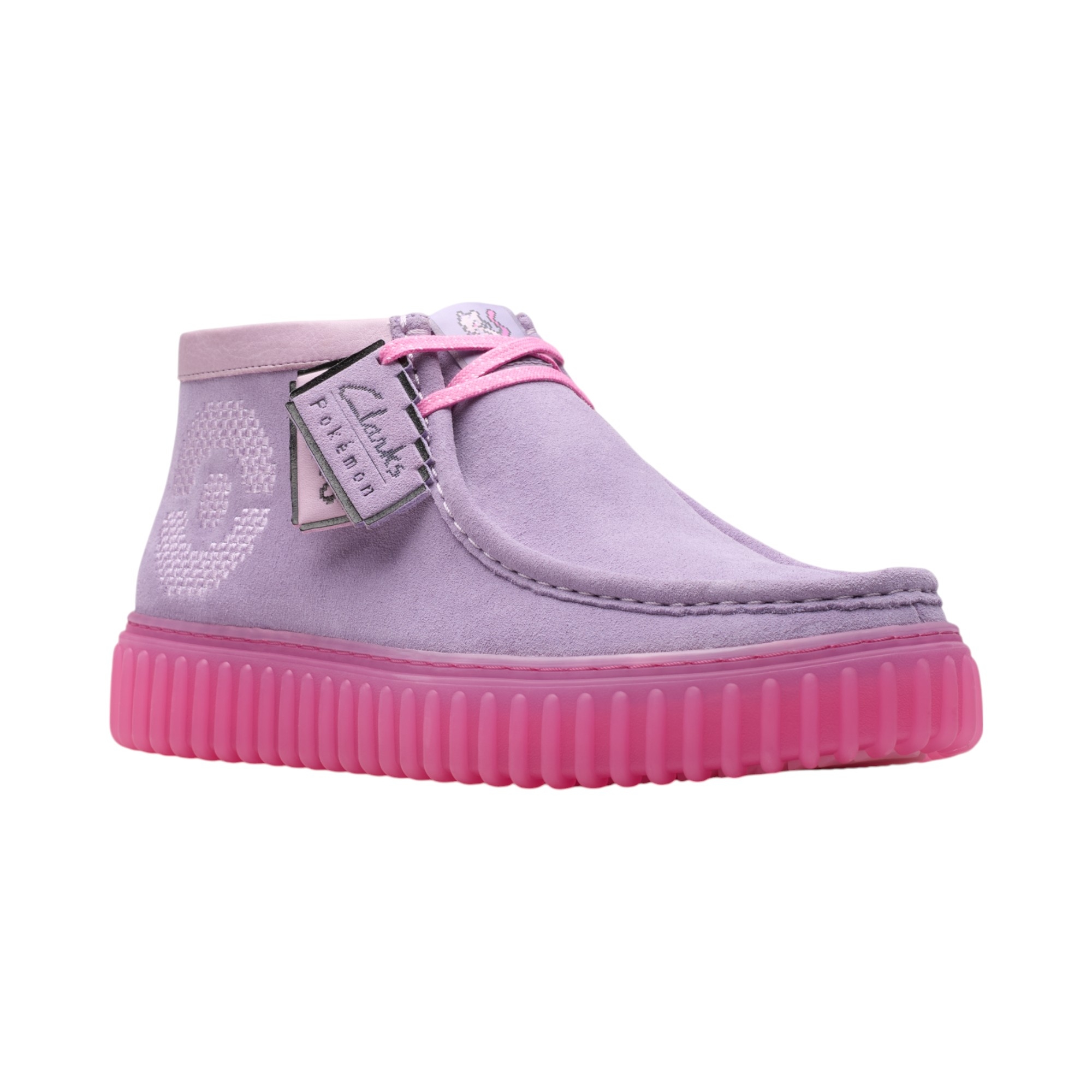 LEATHER          GREY/PINK