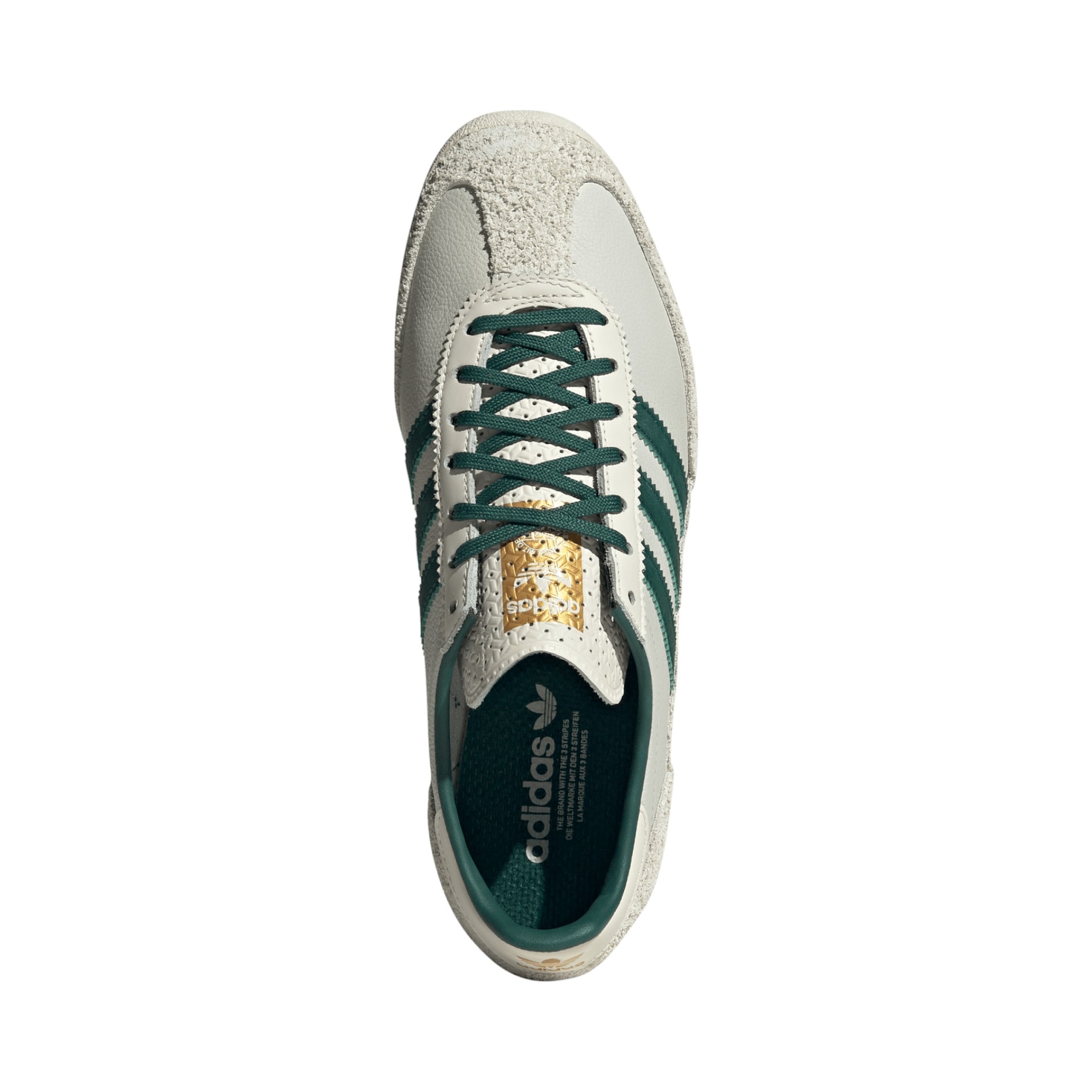 LEATHER/SUEDE    OWHITE/CGREEN/ORBGRY