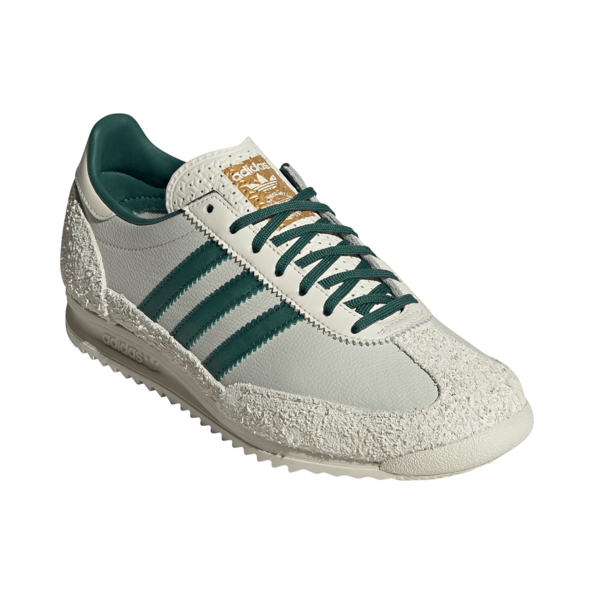 LEATHER/SUEDE    OWHITE/CGREEN/ORBGRY