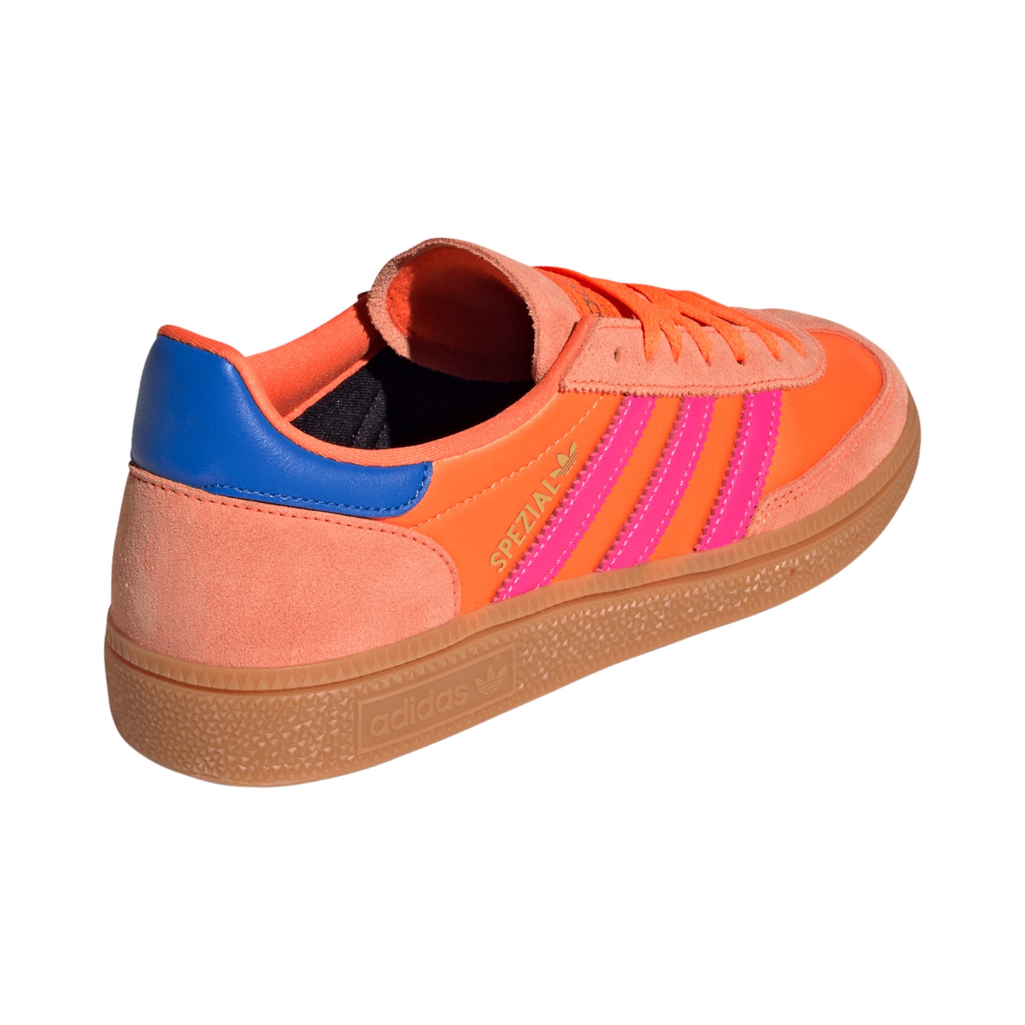 SYN.LTHR-SUEDE   ORANGE/PINK/GUM
