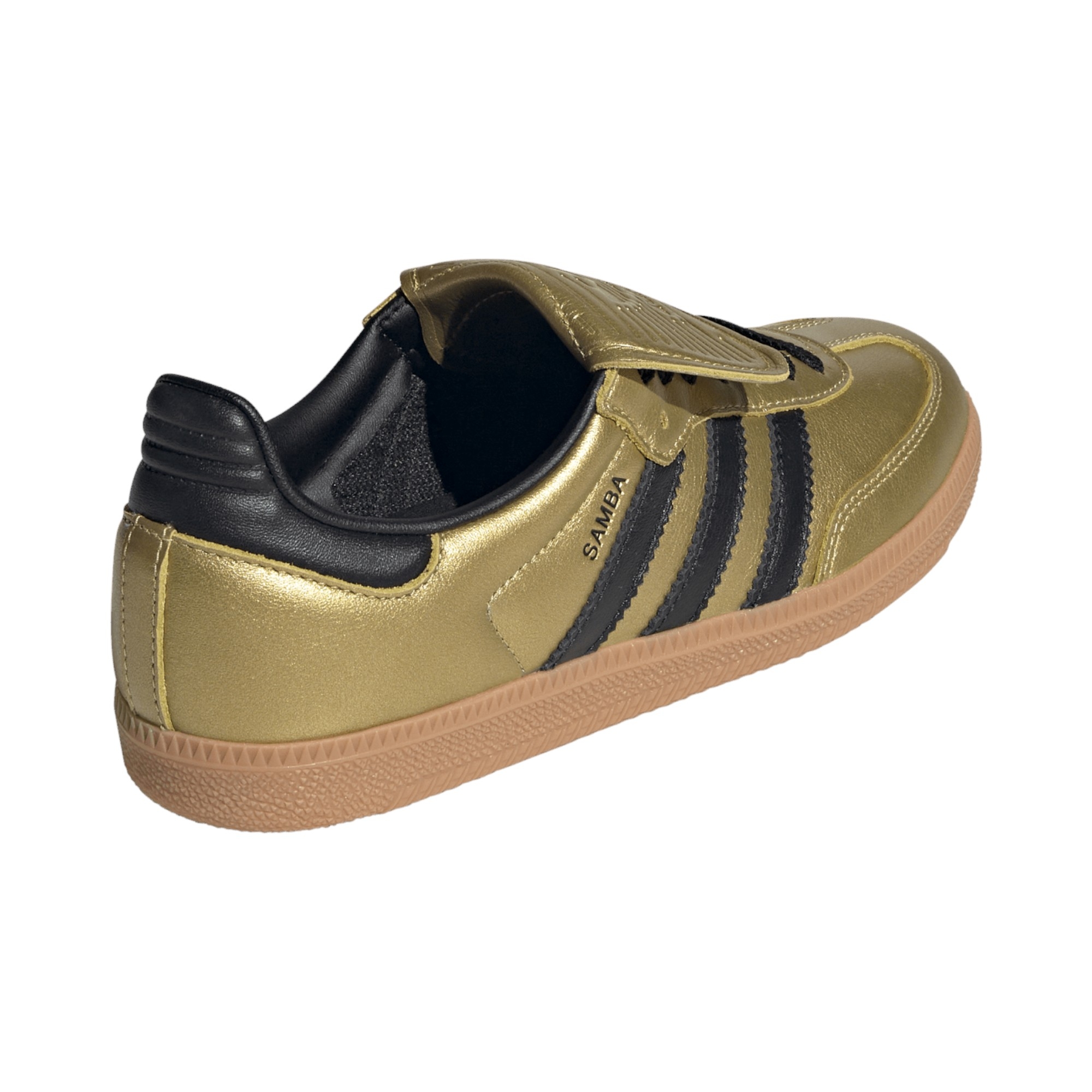 SYN.LEATHER      GOLD MET/BLACK/GUM