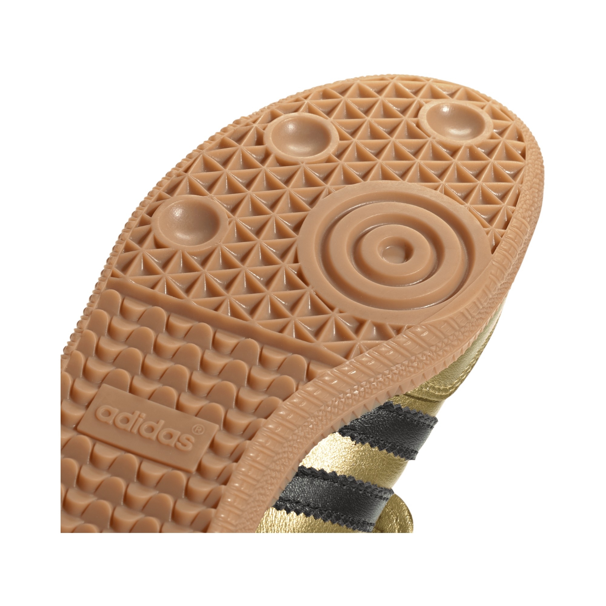 SYN.LEATHER      GOLD MET/BLACK/GUM