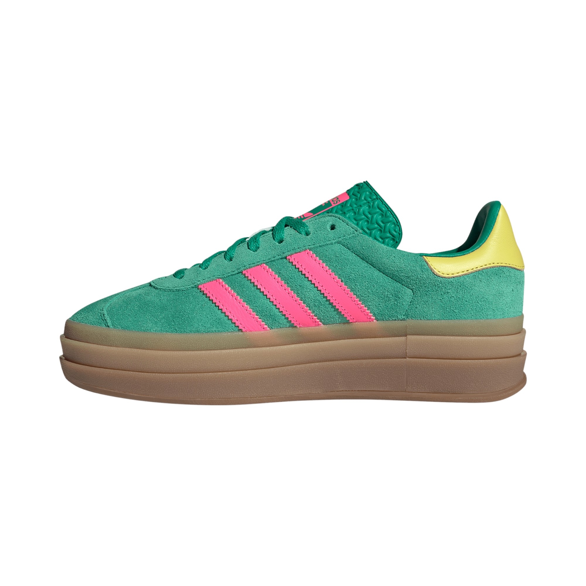 SUEDE-SYN.LEA    GREEN/PINK/SULFUR