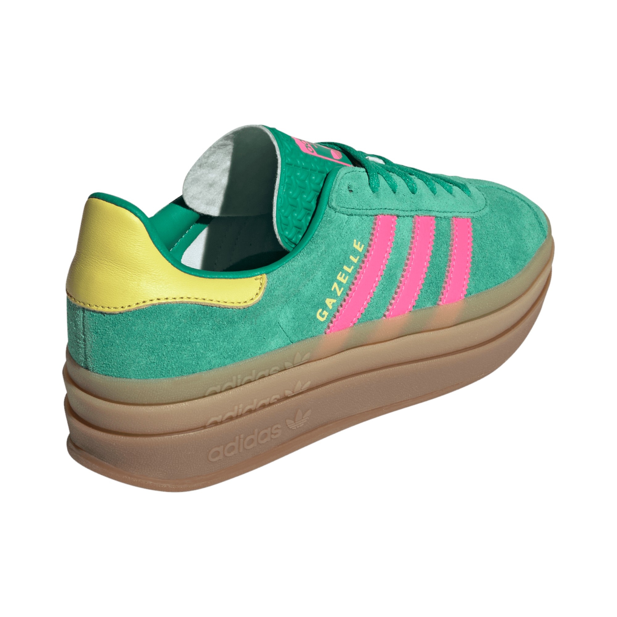 SUEDE-SYN.LEA    GREEN/PINK/SULFUR