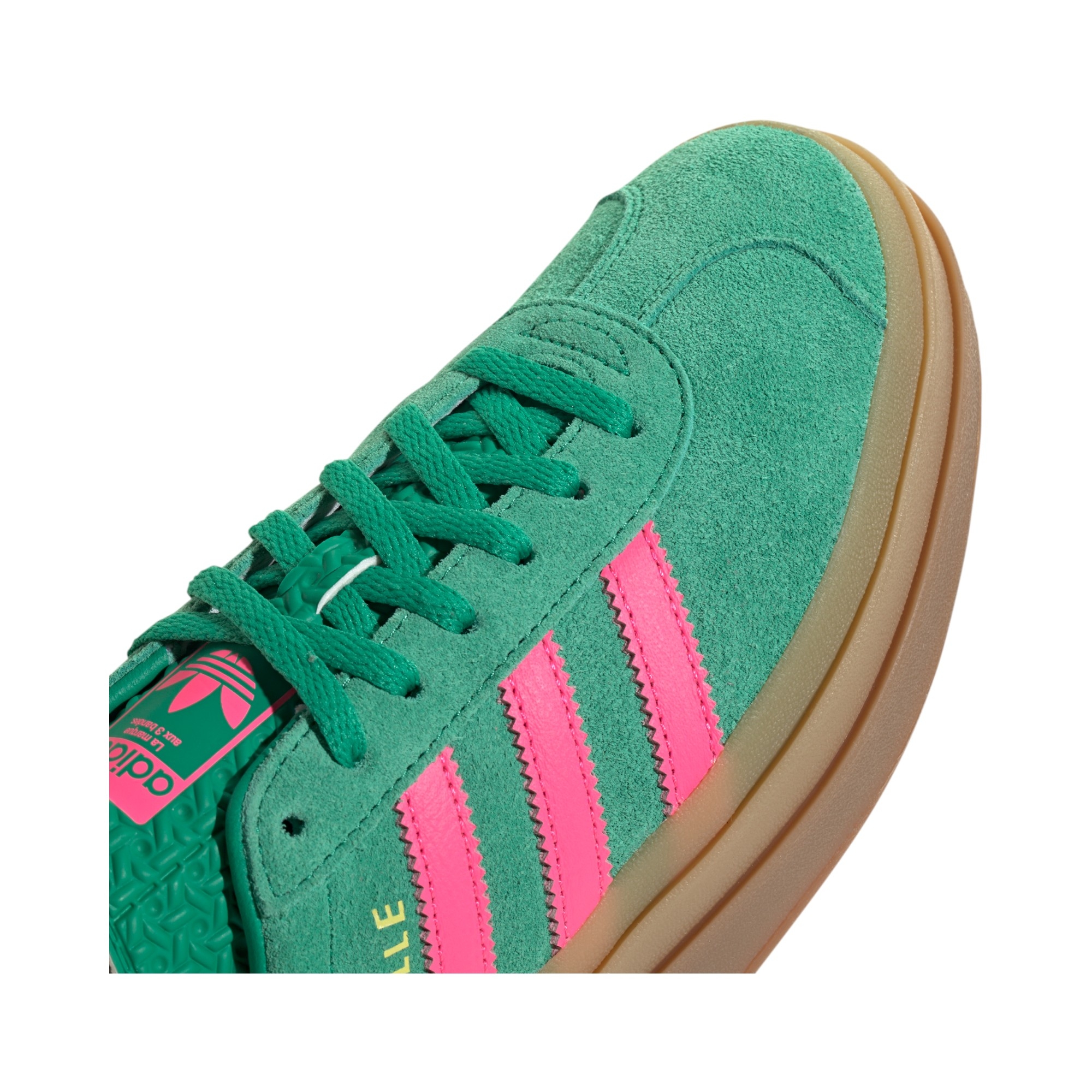 SUEDE-SYN.LEA    GREEN/PINK/SULFUR