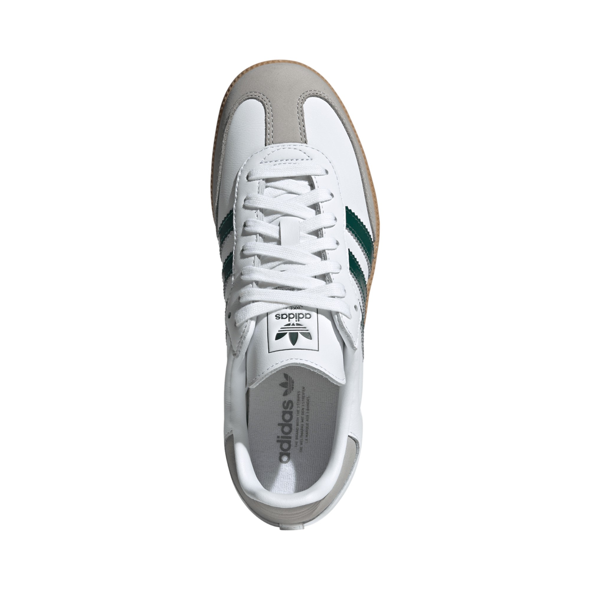 LEATHER-SUEDE    WHITE/COLLGREEN/GREY