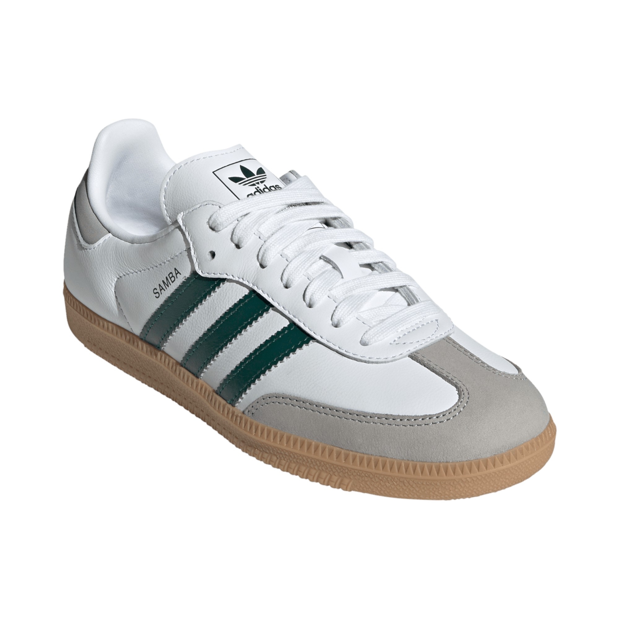 LEATHER-SUEDE    WHITE/COLLGREEN/GREY