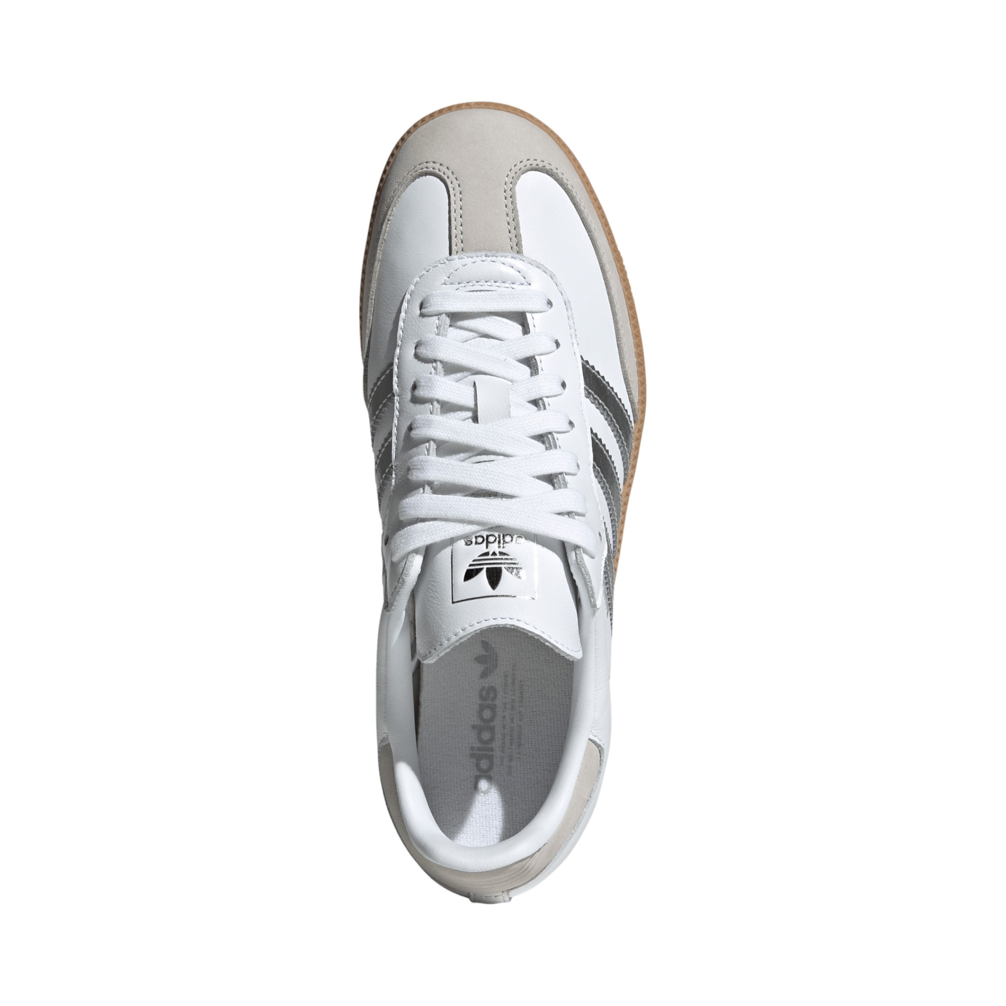 LEATHER-SUEDE    WHITE/SILVER MET/GREY