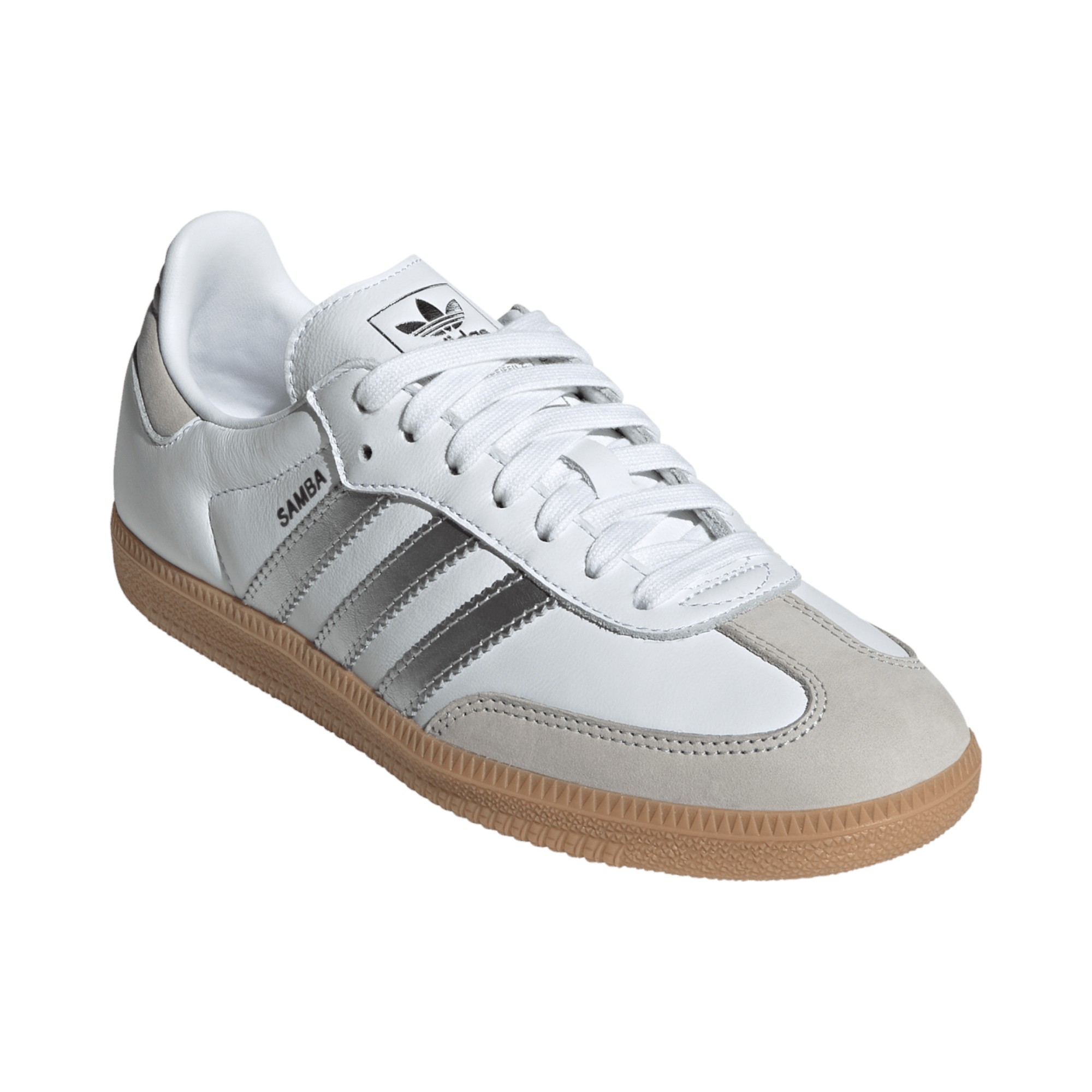 LEATHER-SUEDE    WHITE/SILVER MET/GREY