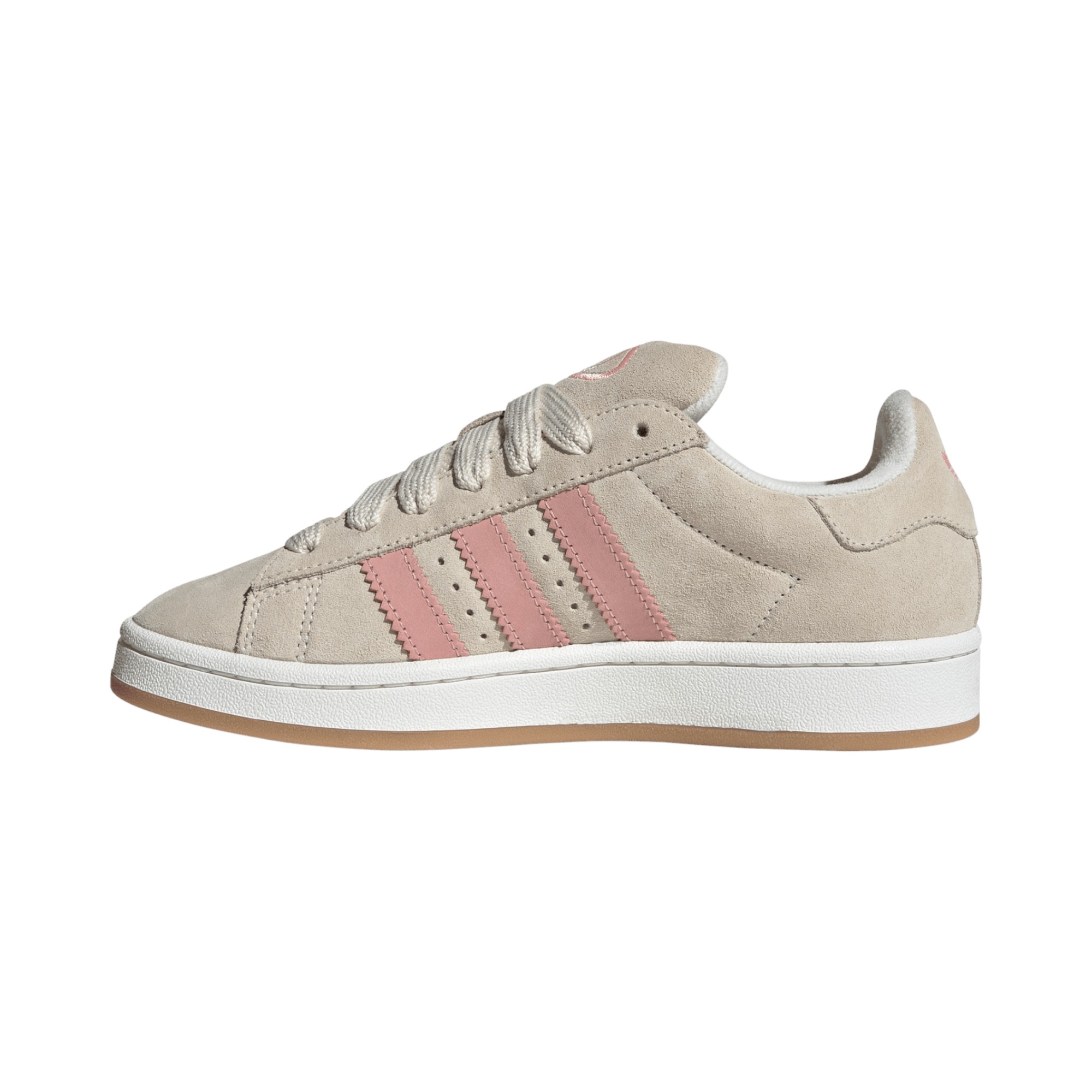 SUEDE-SYN.LEA    CREAM/MAUVE/GLOW PINK