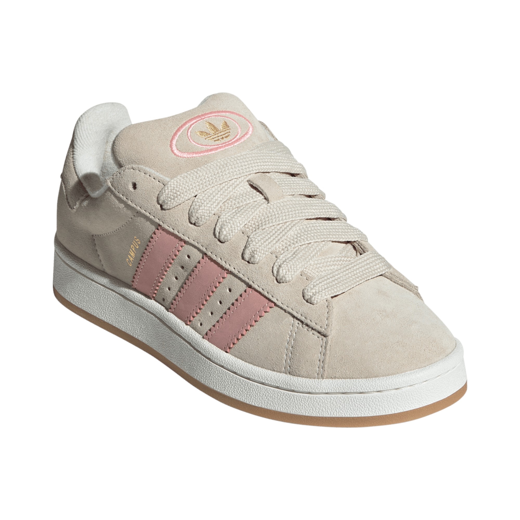 SUEDE-SYN.LEA    CREAM/MAUVE/GLOW PINK