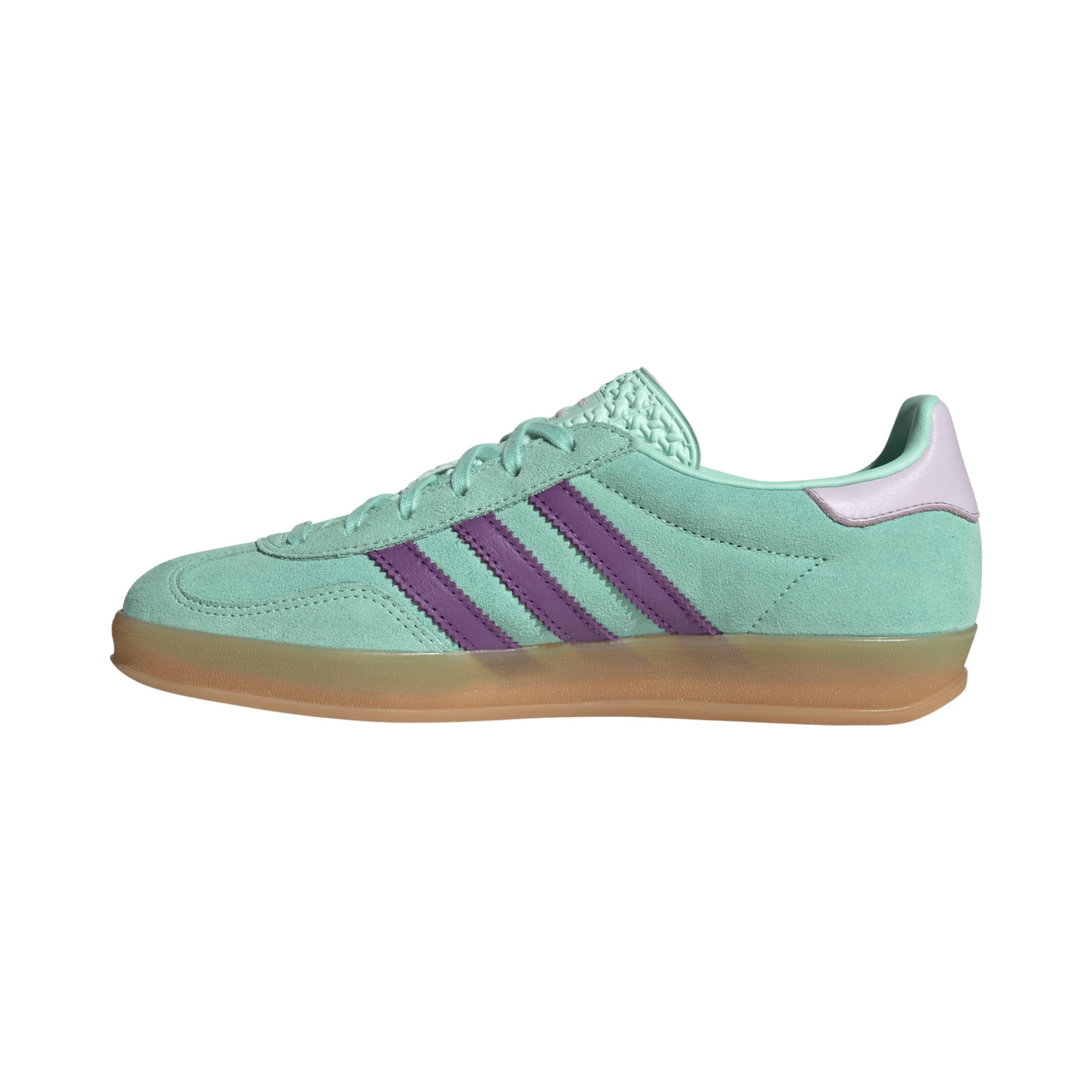 PREM.SUEDE-SUEDE MINT/PURPLE/LAVENDER