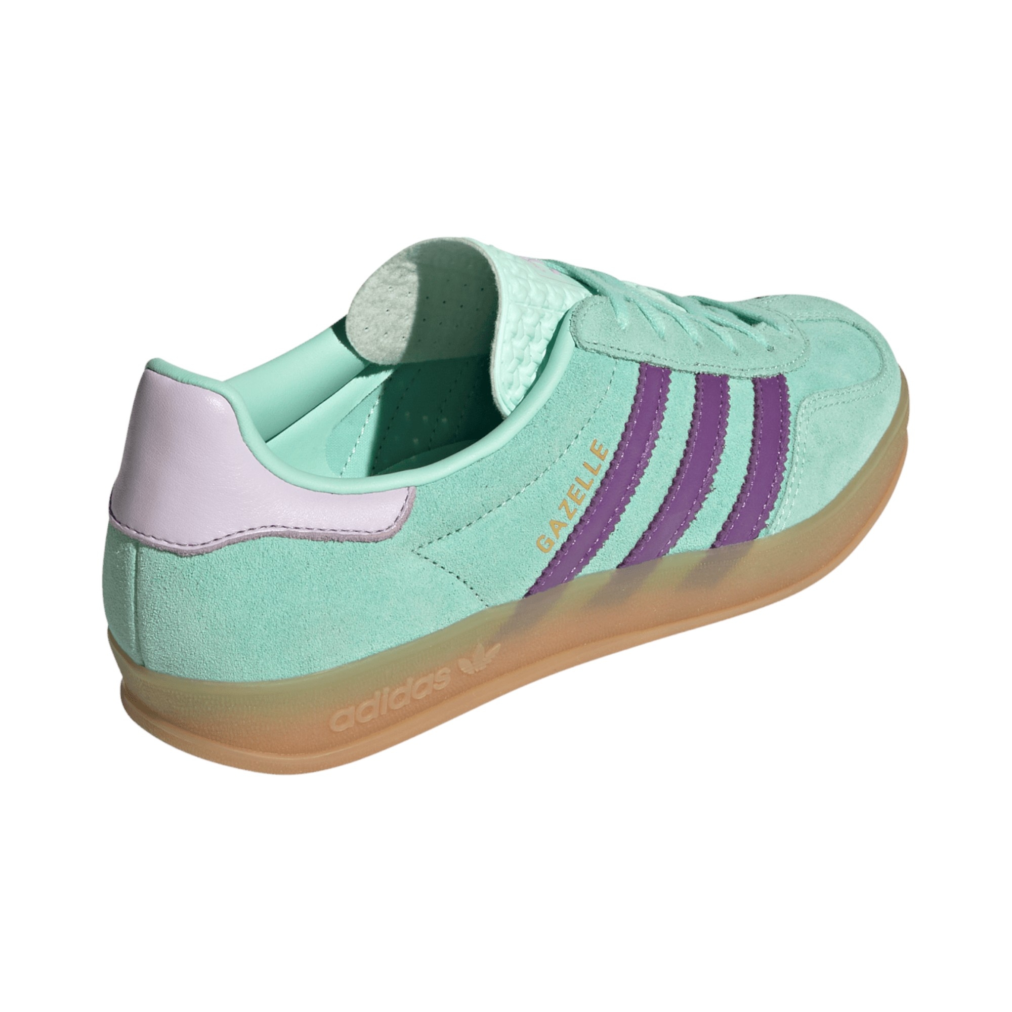 PREM.SUEDE-SUEDE MINT/PURPLE/LAVENDER