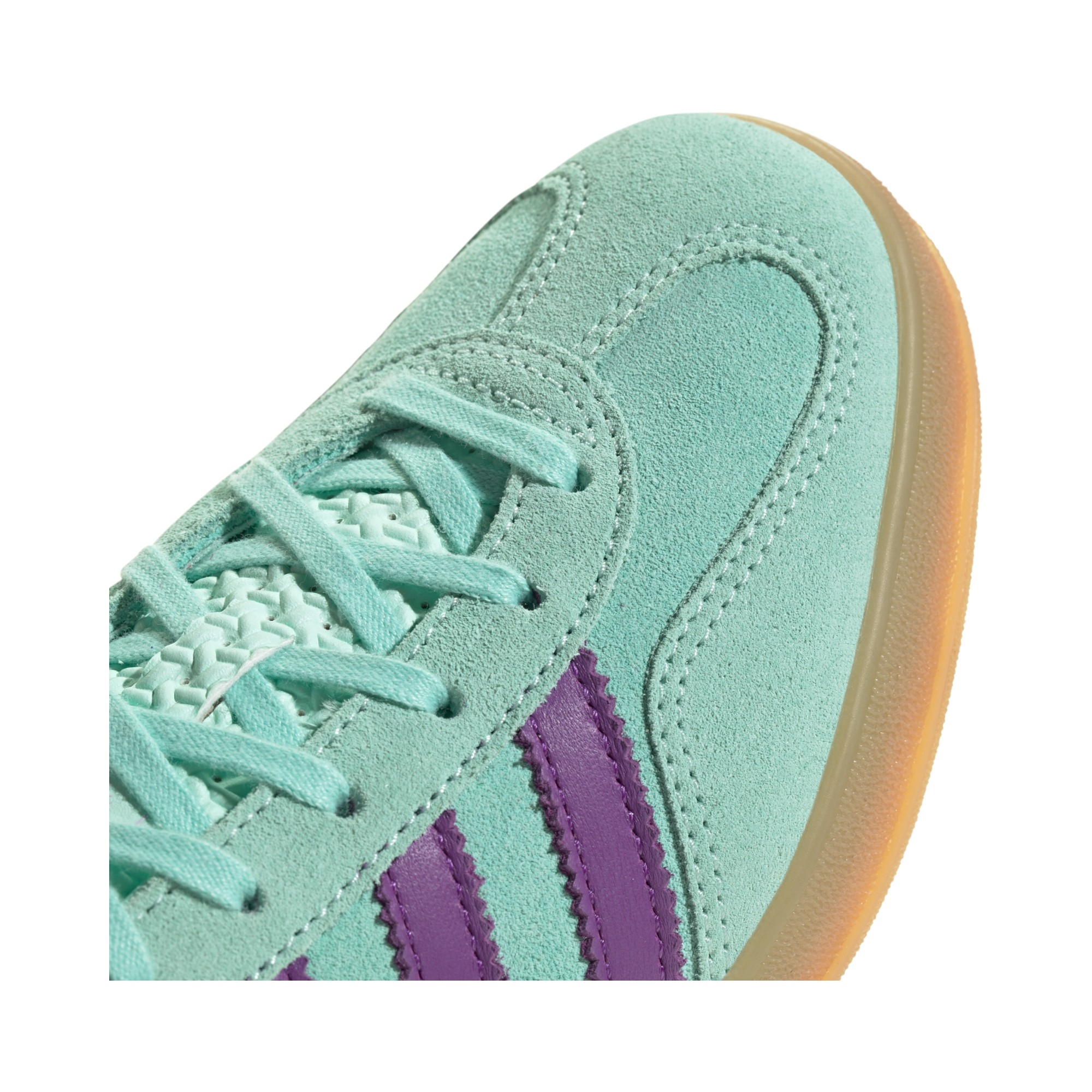 PREM.SUEDE-SUEDE MINT/PURPLE/LAVENDER