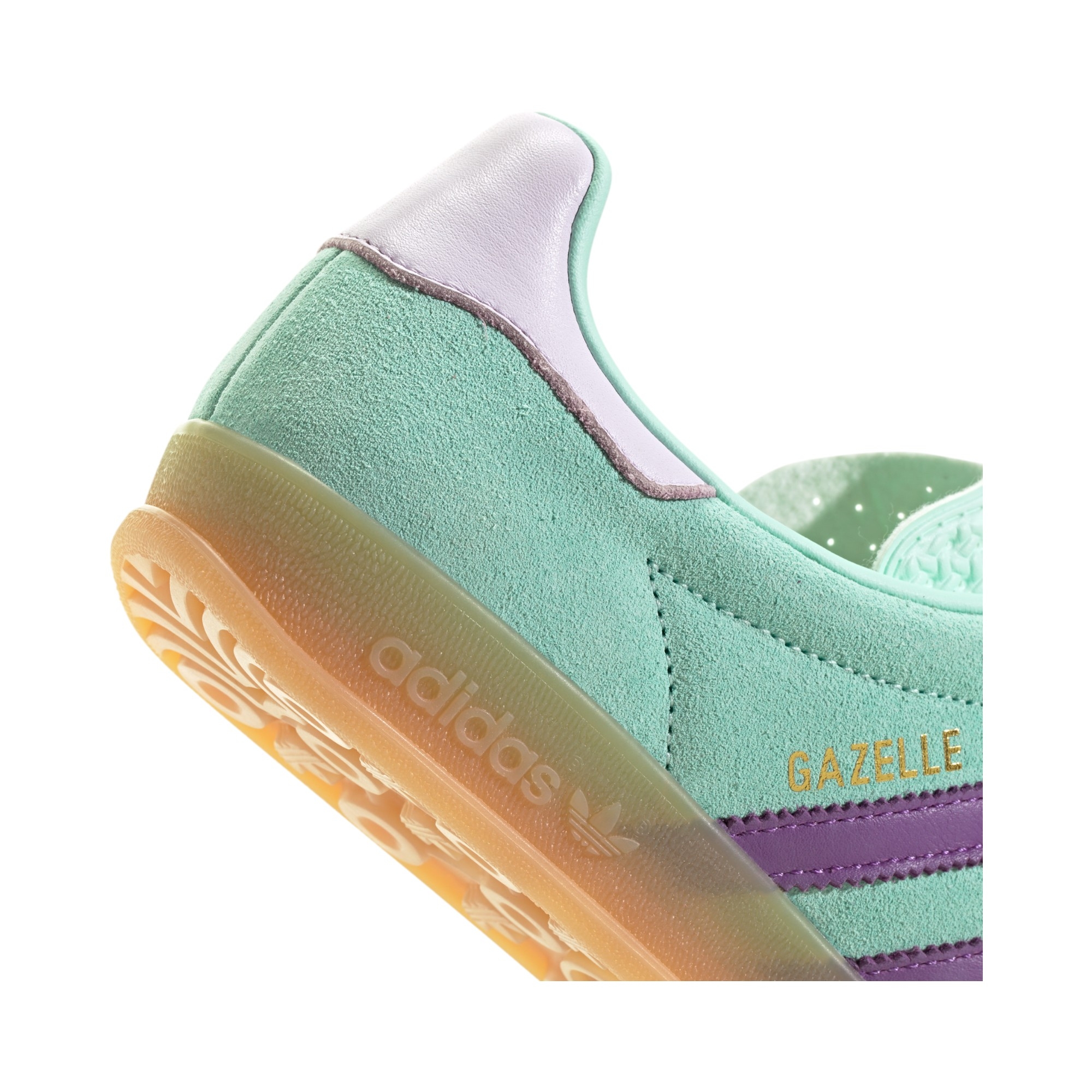 PREM.SUEDE-SUEDE MINT/PURPLE/LAVENDER