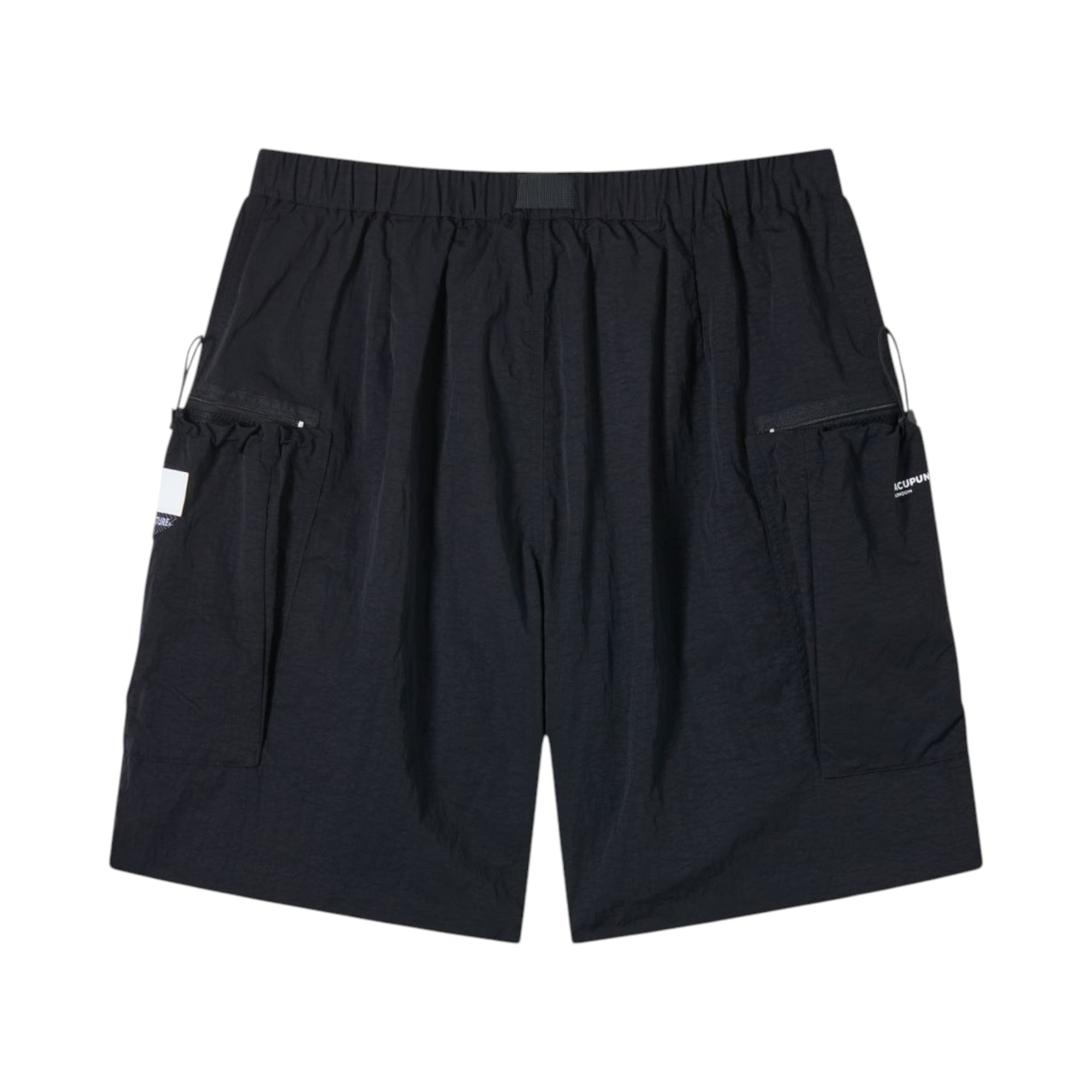 NYLON/COTTON     BLACK