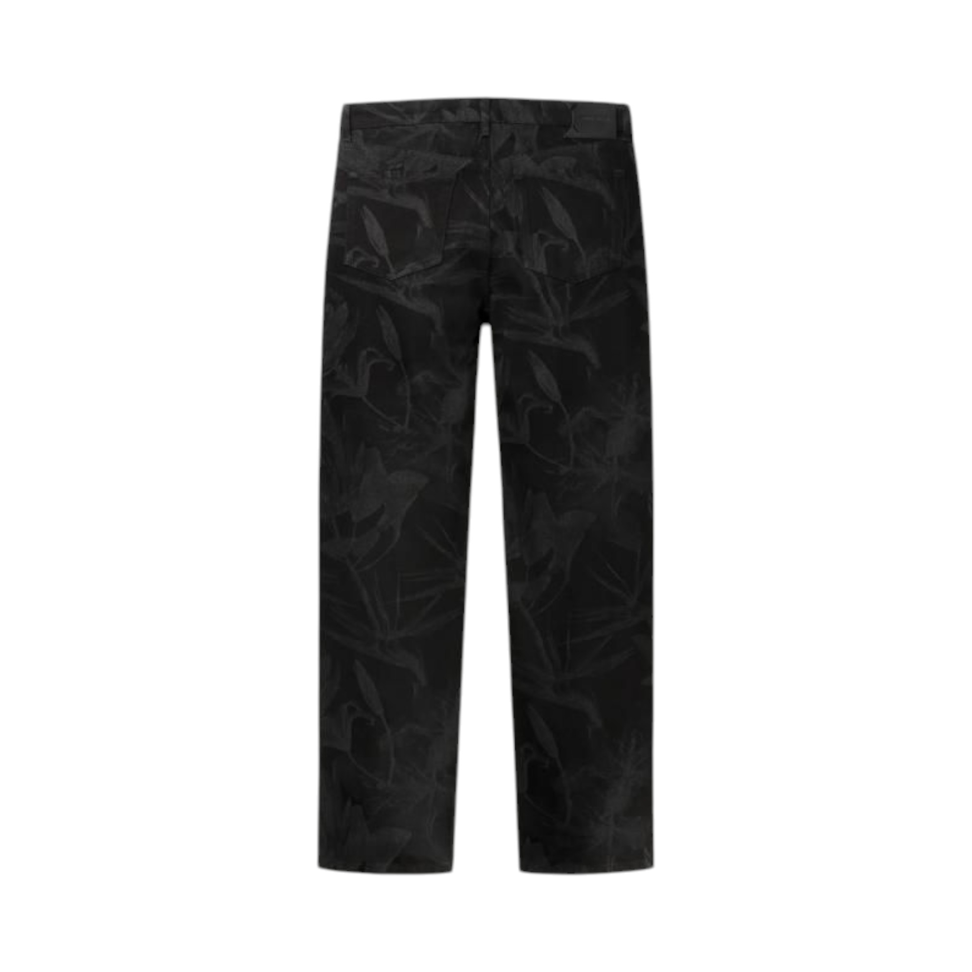 Jeans Floral laser 