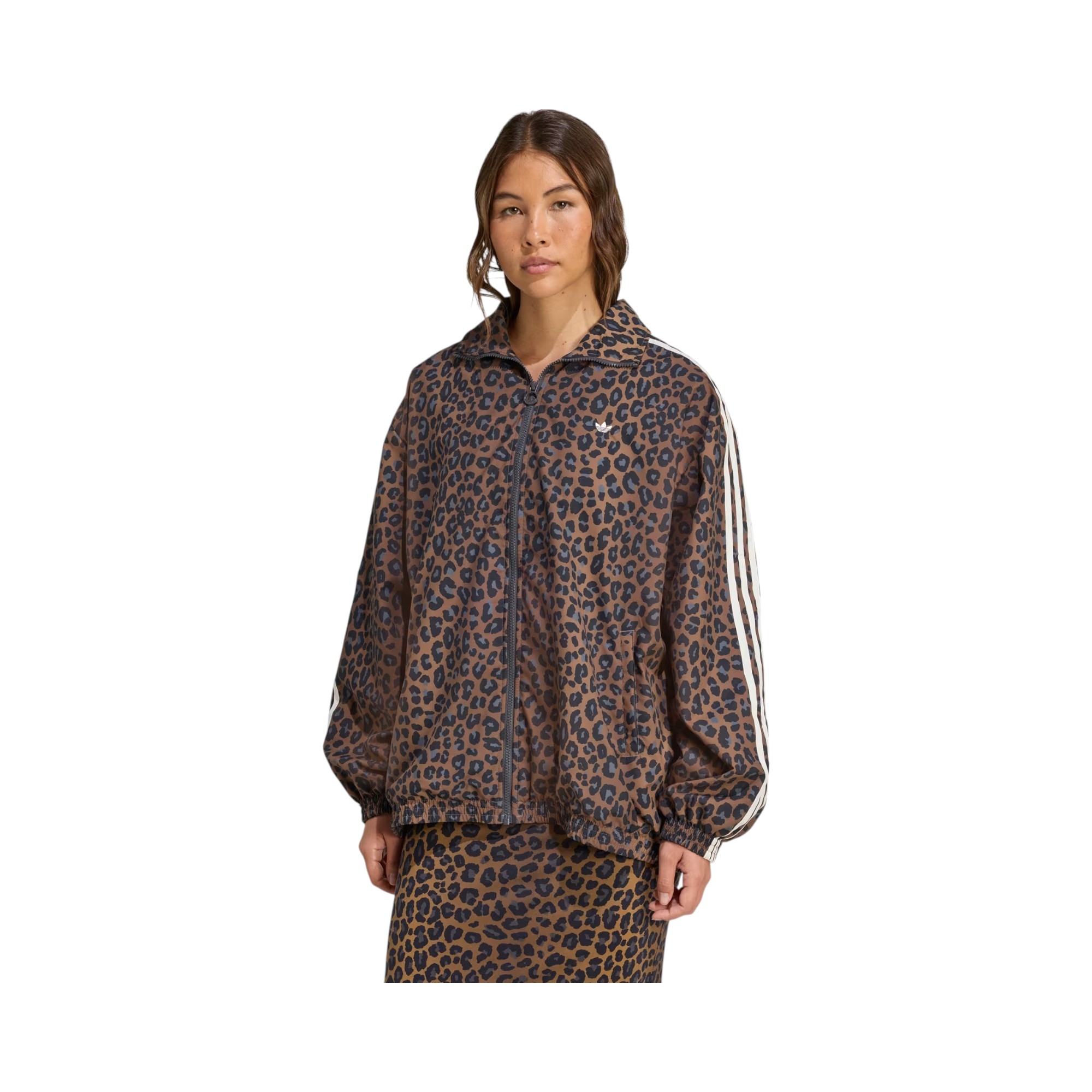 Track top Leopard Firebird Oversized