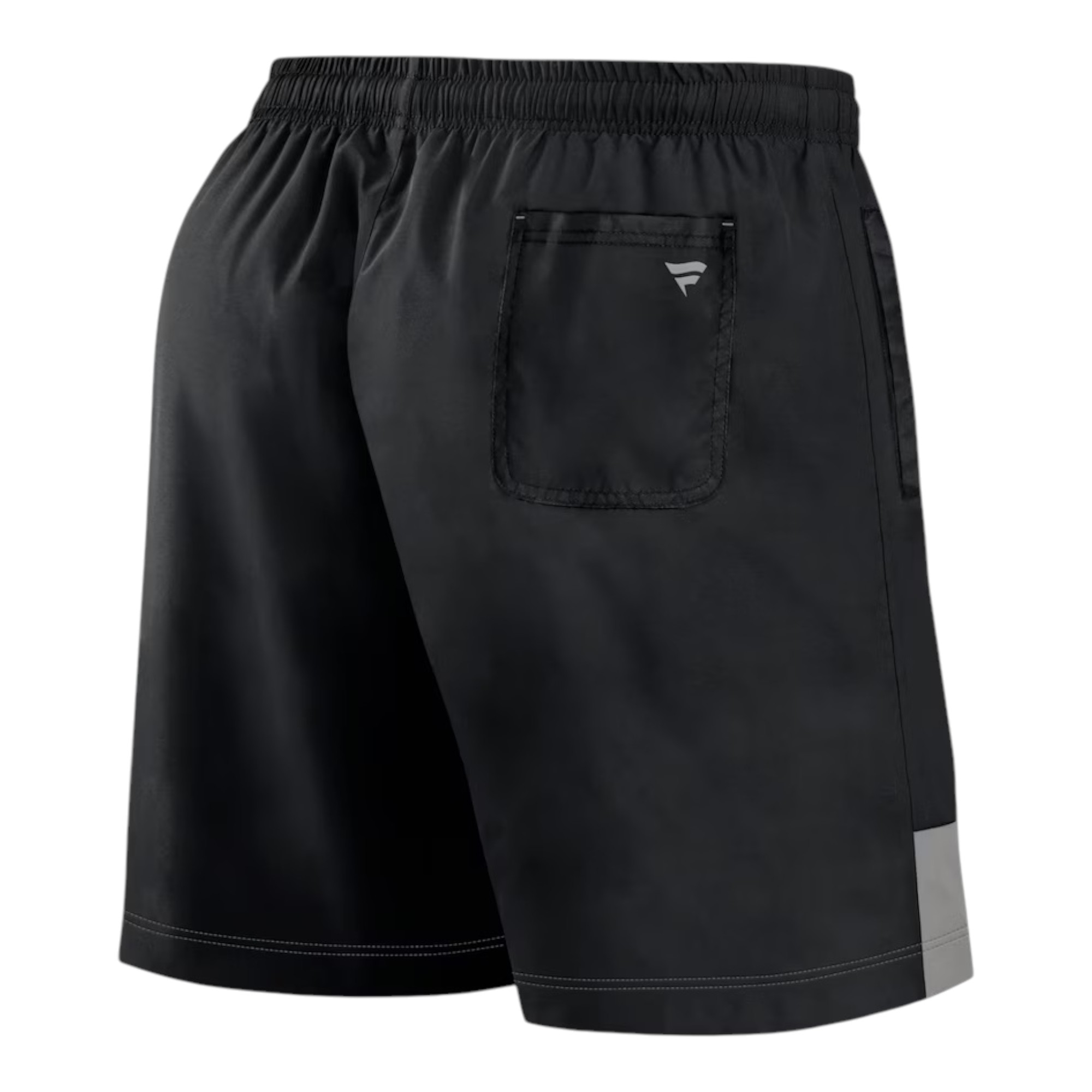 WOVEN SHORT      BLACK/STONE GRAY