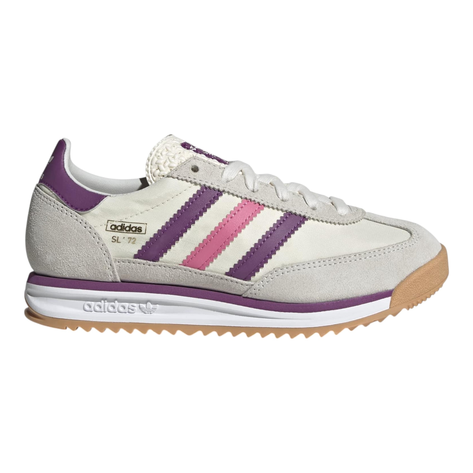 TXT-SUEDE        CHALK WHT/MAUVE/PINK
