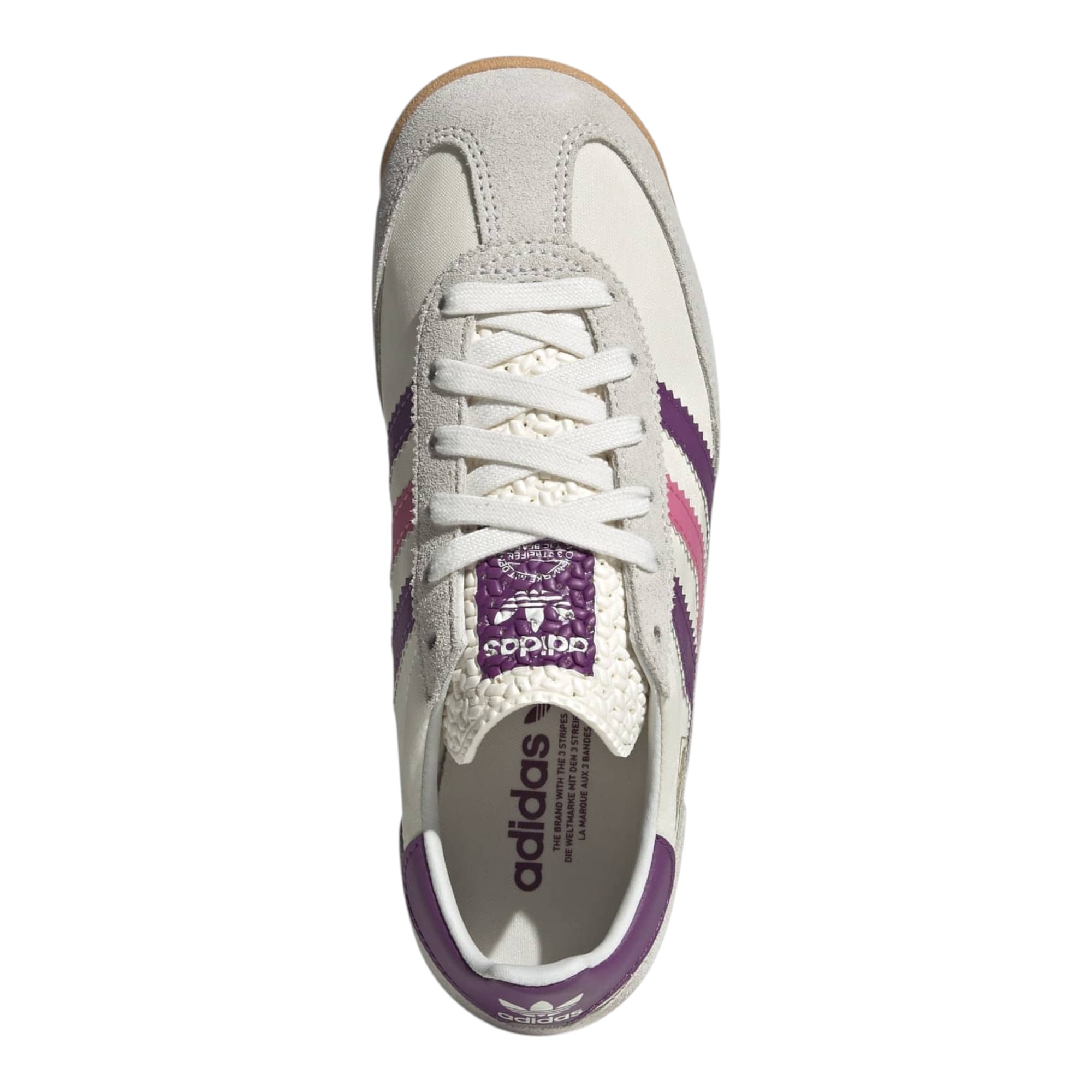 TXT-SUEDE        CHALK WHT/MAUVE/PINK