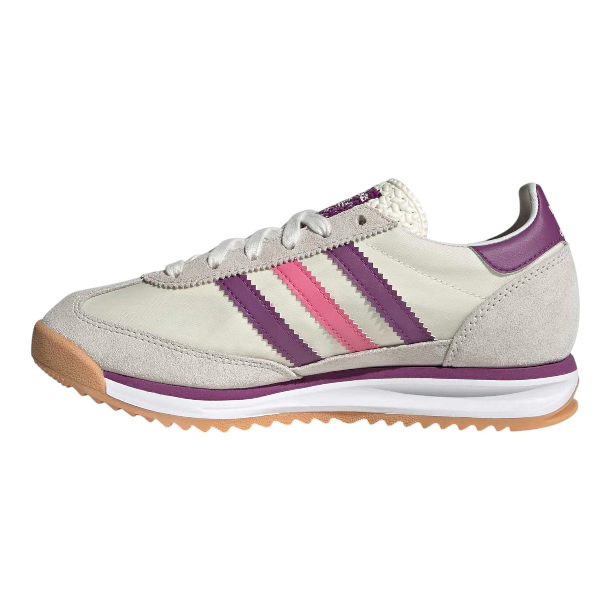 TXT-SUEDE        CHALK WHT/MAUVE/PINK