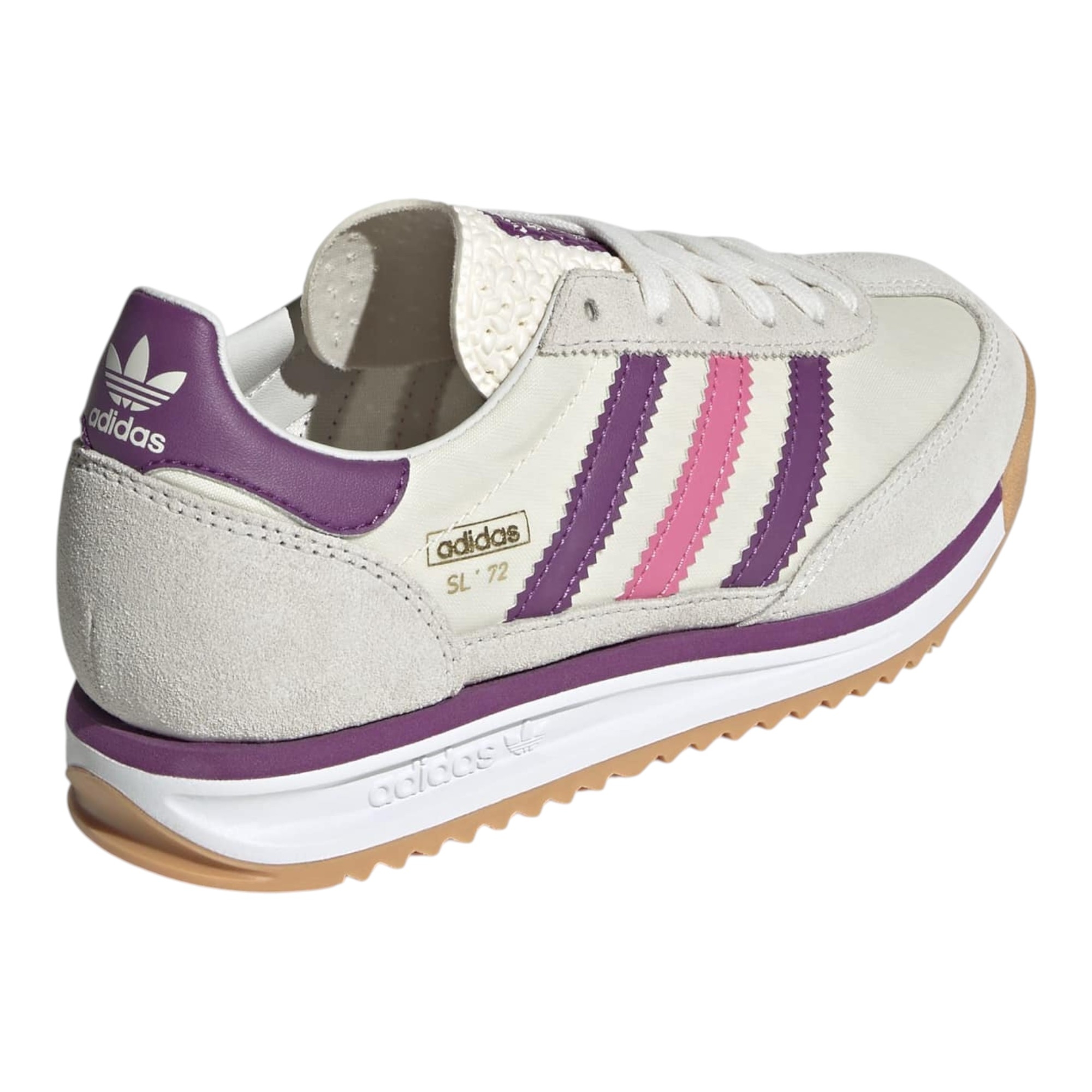 TXT-SUEDE        CHALK WHT/MAUVE/PINK