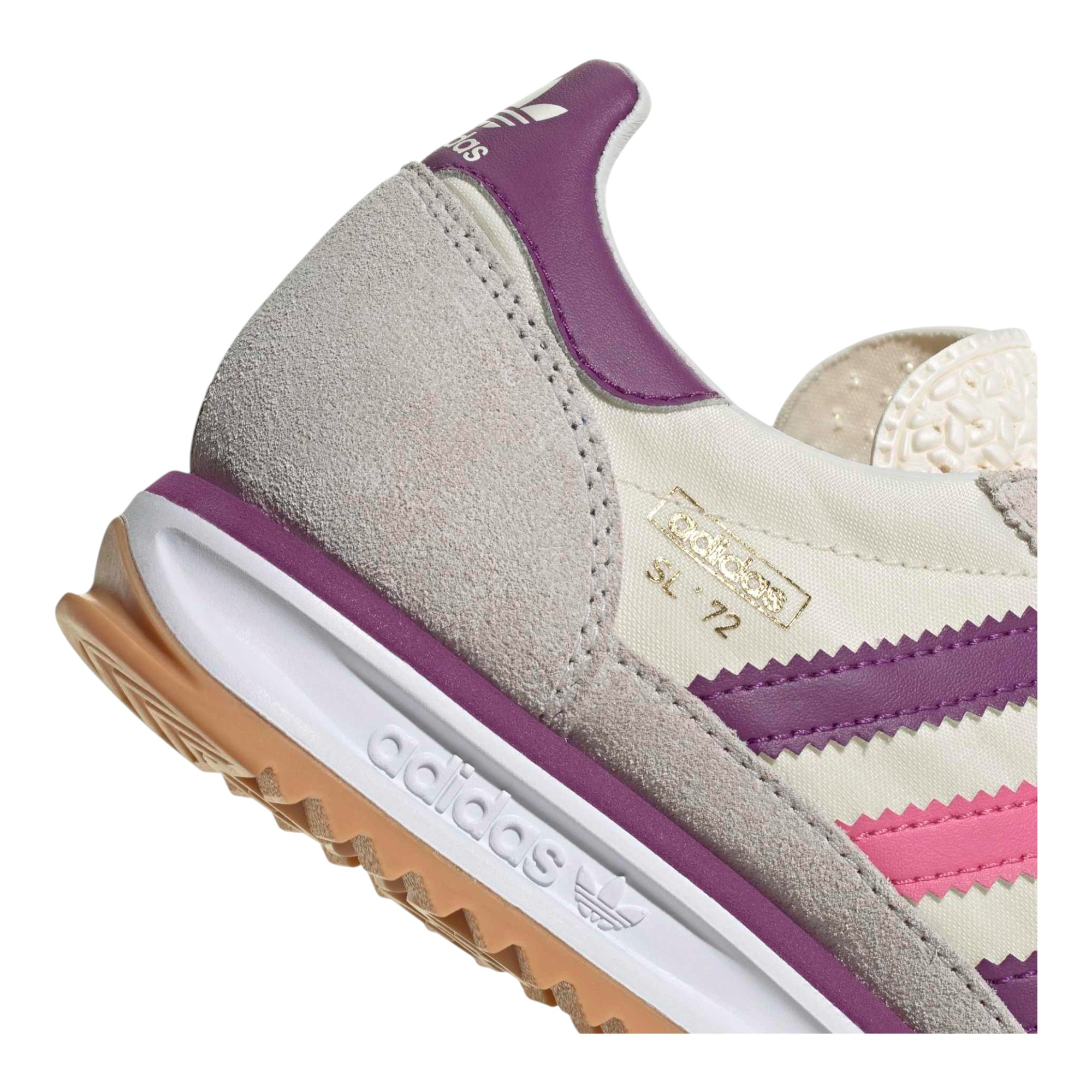 TXT-SUEDE        CHALK WHT/MAUVE/PINK