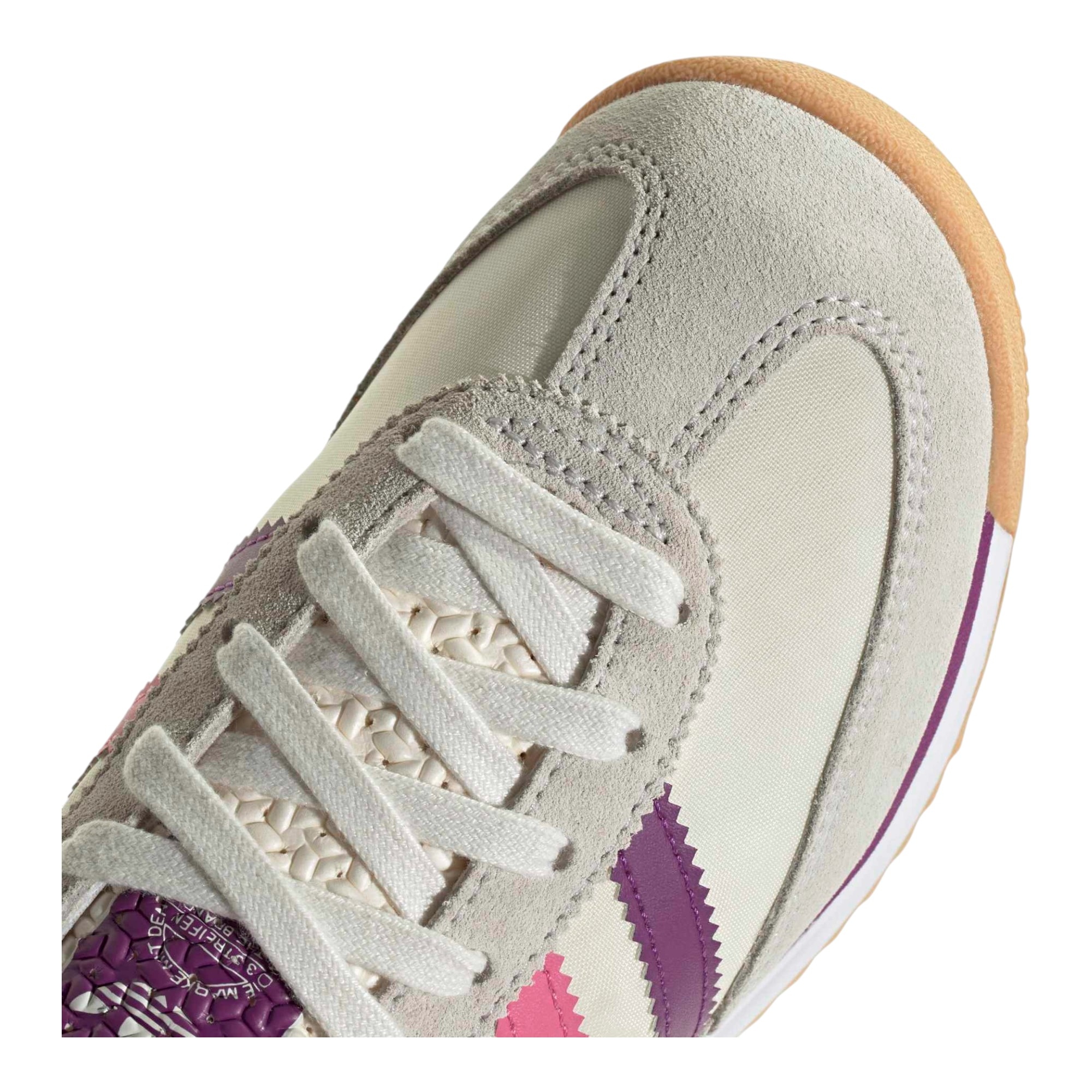 TXT-SUEDE        CHALK WHT/MAUVE/PINK