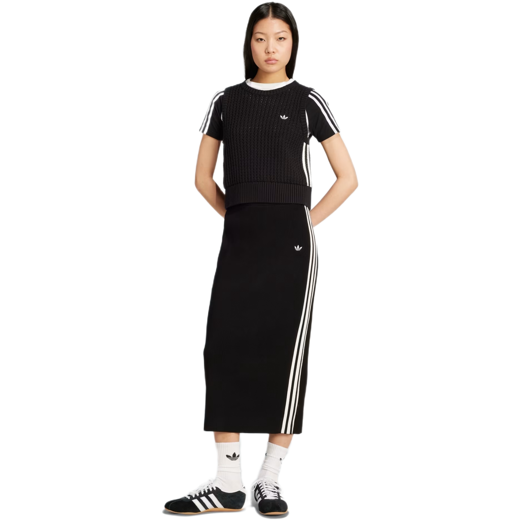 Gonna adicolor Knit 3 Stripes