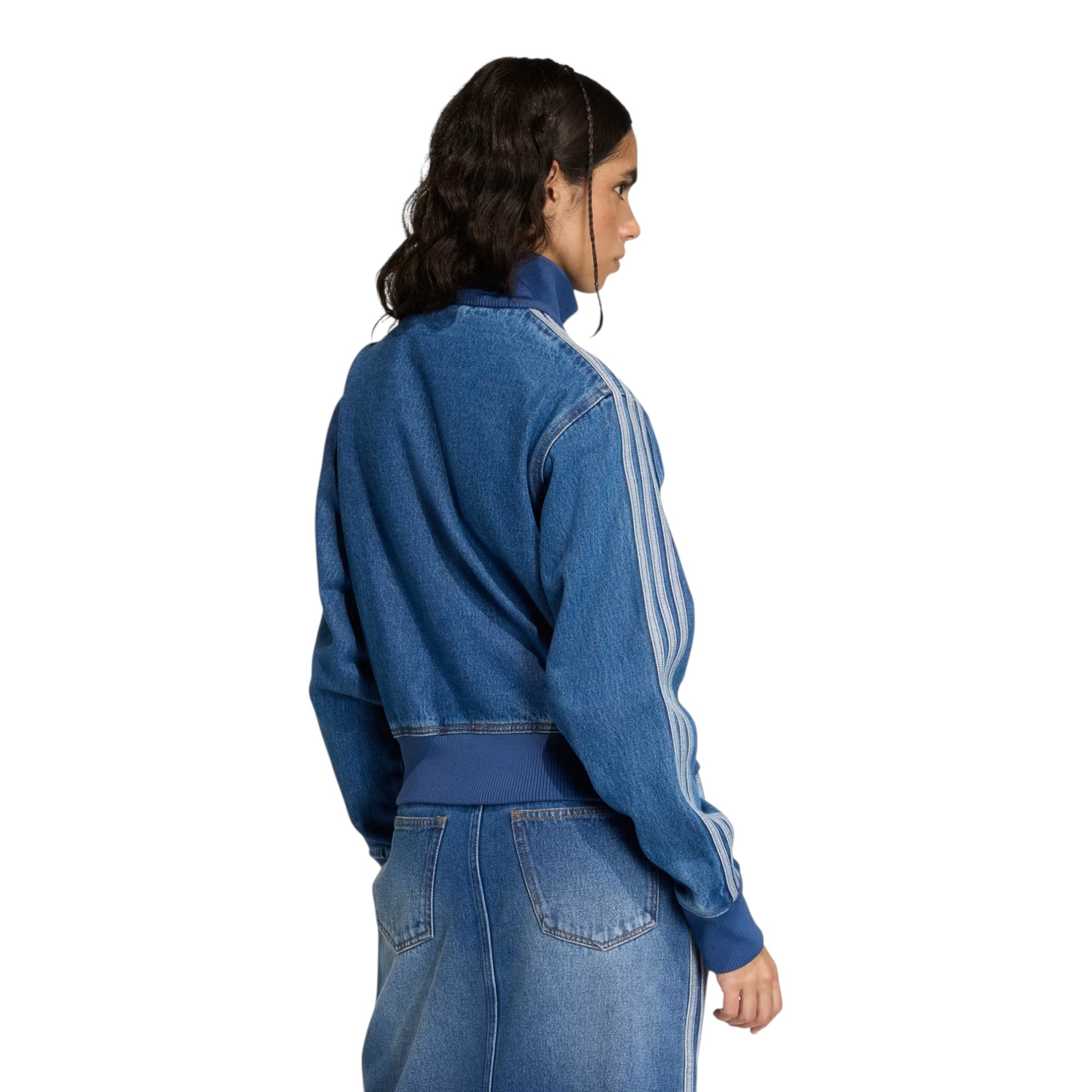 Giacca Track Top Denim Firebird