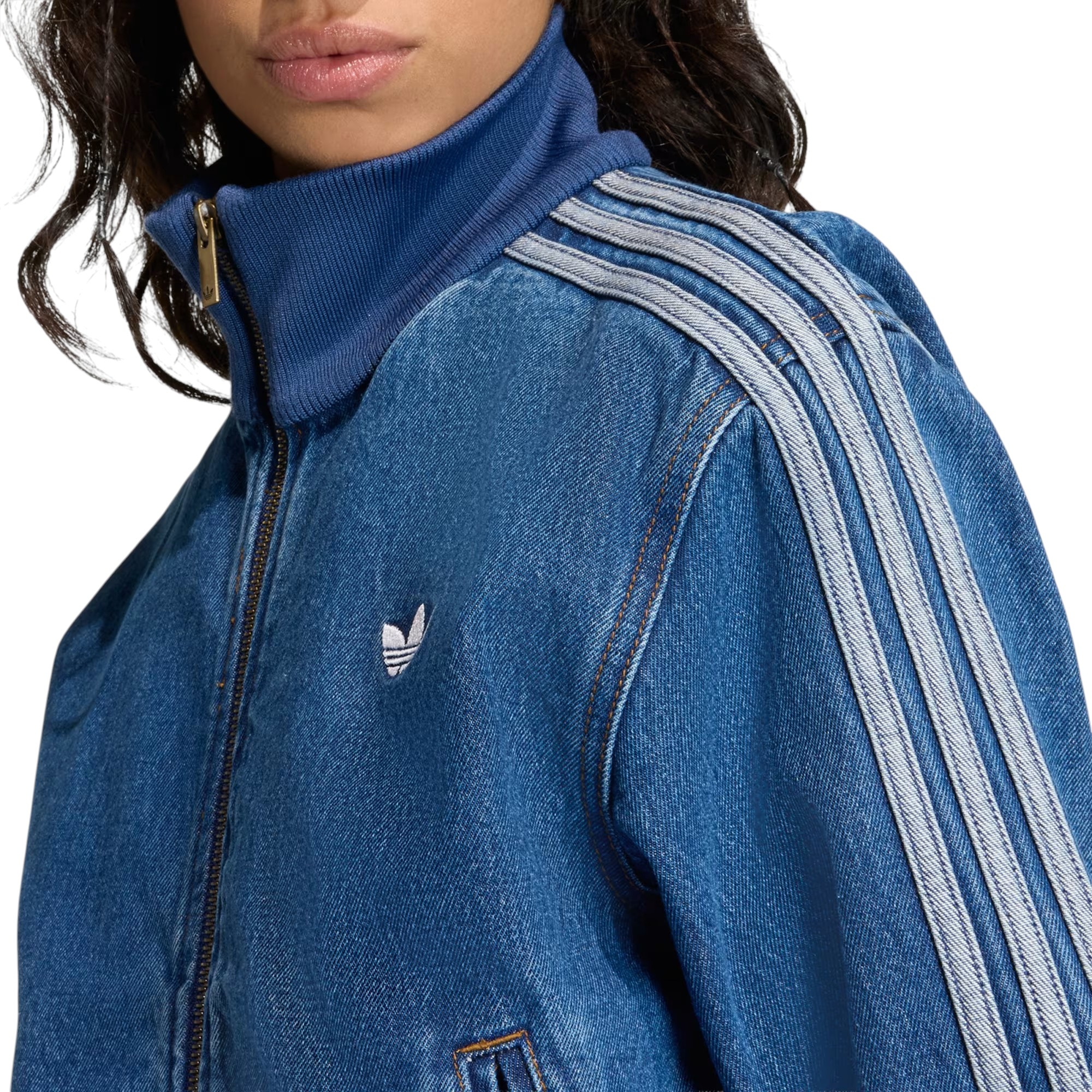 Giacca Track Top Denim Firebird